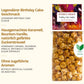 Birthday Cake Popcorn von Everly Grace. Veganes Popcorn aus rein pflanzlichen Zutaten mit Zuckerstreuseln 
