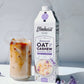 Vanilla Lavendar Oat Cashew Milk von Elmhurst kaufen | Deine florale Oat-Milk-Revolution |  Frühling im Glas | Perfekt für Deinen Iced Latte | EU-weiter Versand
