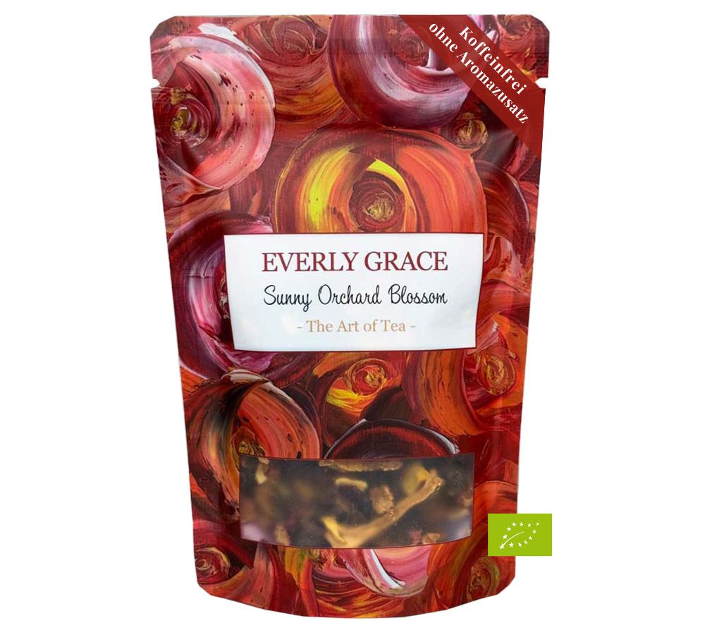 Sunny Orchard Blossom von Everly Grace kaufen | Dein Früchte-Glow in Bio! 🌸 Absoluter Game Changer unter den Früchtetees! 🌸 intensiv, natürlicher Geschmack