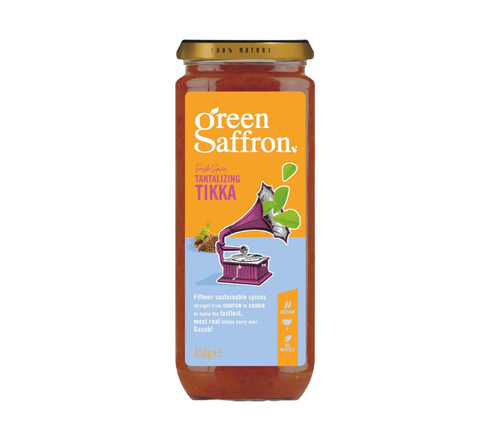 Tikka Sauce von Green Saffron kaufen | 100 % natürlich, vegan & glutenfrei | echte indische Aromen | vielseitig & einfach | EU-weiter Versand | jetzt bestellen!