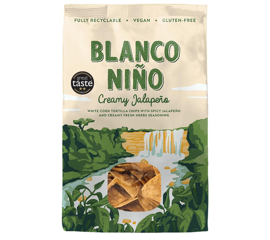Creamy Jalapeno Tortilla Chips von Blanco Nino