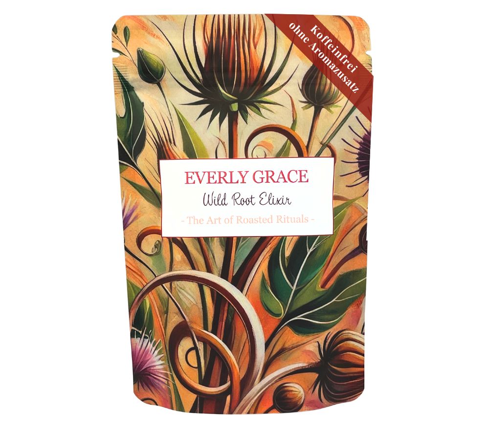 Everly Grace Roasted Rituals – Wild Root Elixir Sanft  100 % 🌱 Deine Kaffeealternative 🌱Natur – vegan, koffeinfrei & unverfälscht🌱 Jetzt probieren!