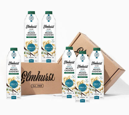 Cashew Unsweetened Vanilla Milk von Elmhurst