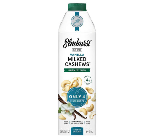 Cashew Unsweetened Vanilla Milk von Elmhurst