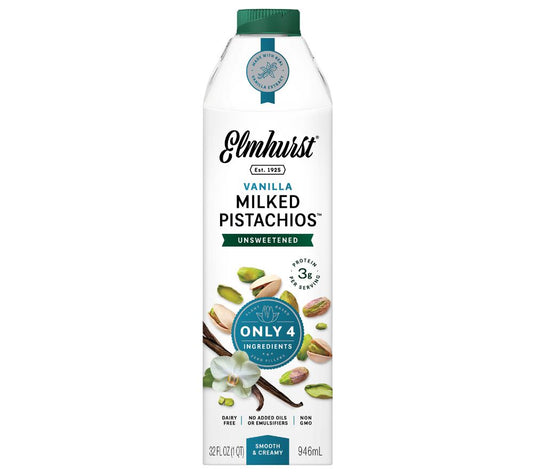 Pistachio Unsweetened Vanilla Milk von Elmhurst