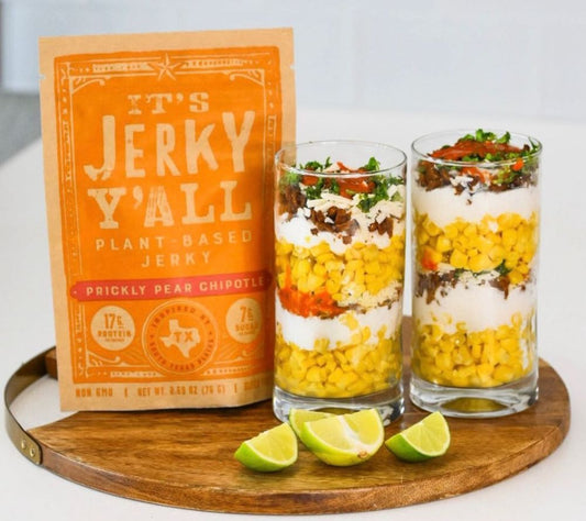 Prickly Pear Chipotle Plant Based Jerky von All Y’Alls Foods