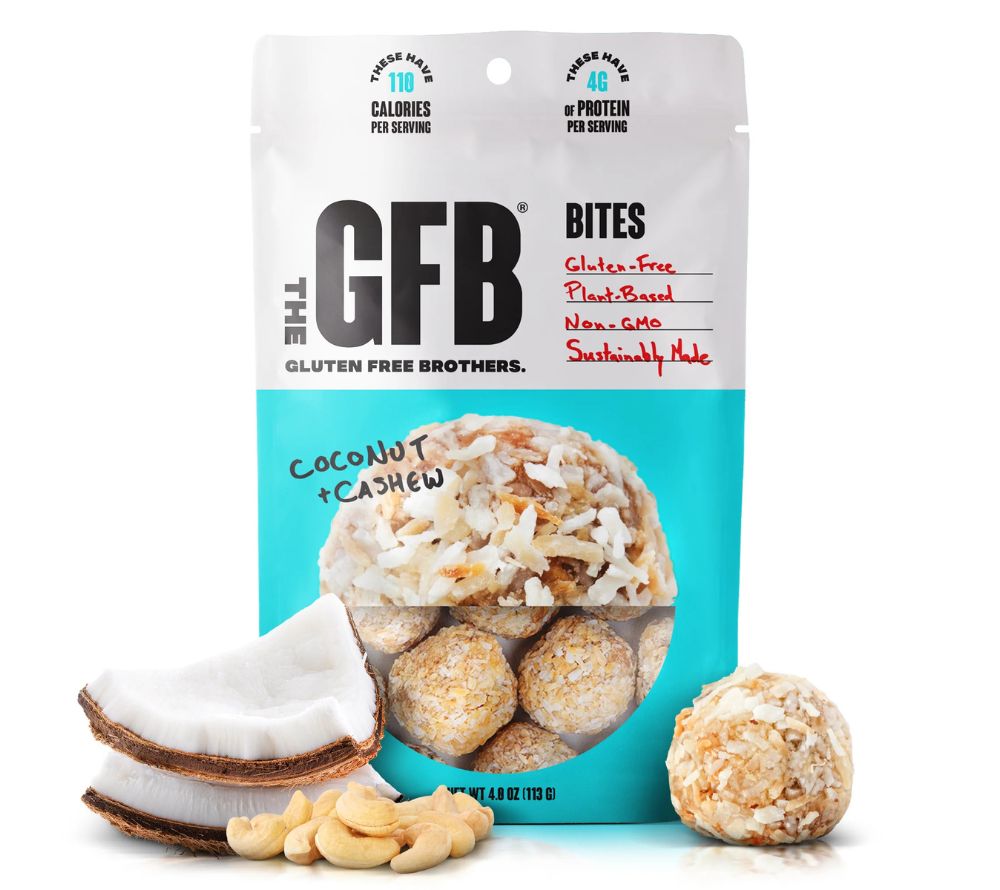 Coconut Cashew Bites – veganer Snack mit Kokos & Cashews. Glutenfrei, proteinreich & natürlich lecker. Jetzt online bestellen bei Madevegan.