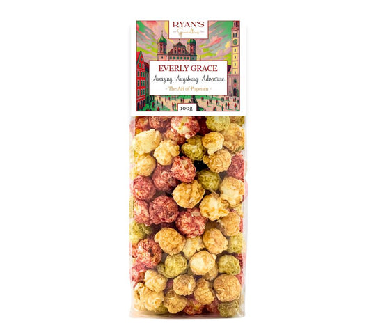 Drei handveredelte Popcorn-Sorten in einer Tüte. Knusprig, vegan & perfekt zum Probieren, Teilen oder Verschenken. Jetzt bei MadeVegan entdecken!