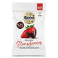 Dark Chocolate Coated Strawberries in Bio-Qualität von Biona (45 g Beutel)