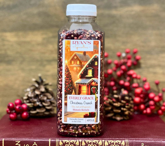 Knuspriger Gourmet-Popcornmais für festliche Kreationen. Everly Grace Christmas Crunch bei Madevegan online kaufen & köstliche Popcornmomente genießen!