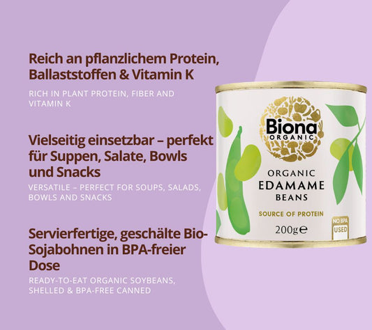 Edamame Beans Organic von Biona