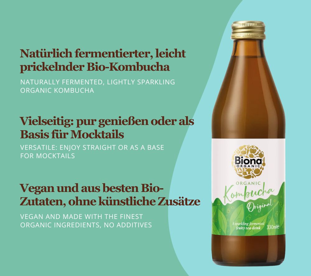 Organic Kombucha von Biona