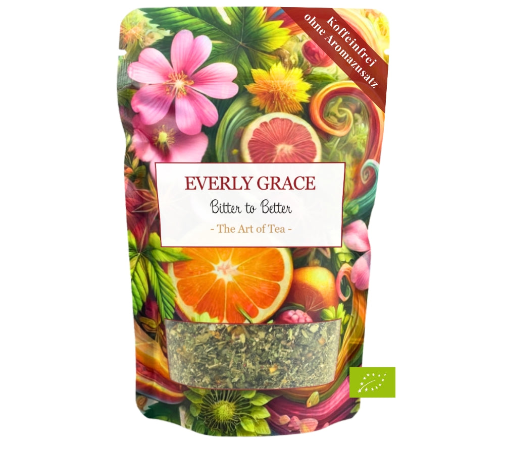 Bitter to Better Tea - Everly Grace Tea (80 g-Beutel Bio-Tee)