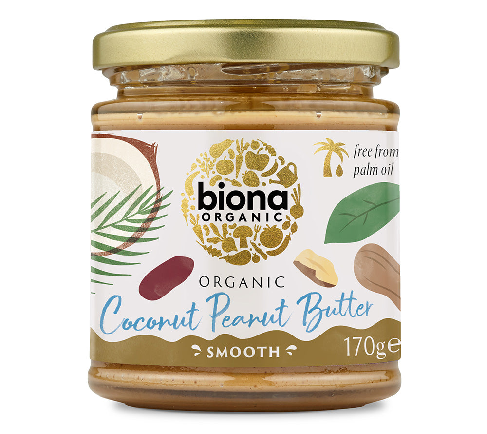 Erdnussbutter mit Kokos in Bioqualität von Biona