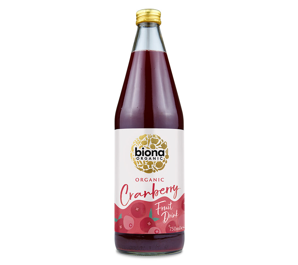 Cranberry Fruit Drink, ohne Zucker von Biona Organic