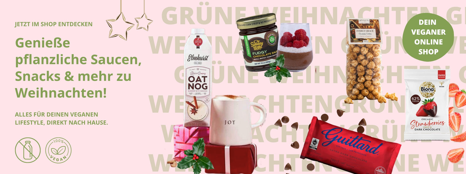 Vegane Weihnachtsprodukte von MadeVegan – festliche Auswahl für die Feiertage