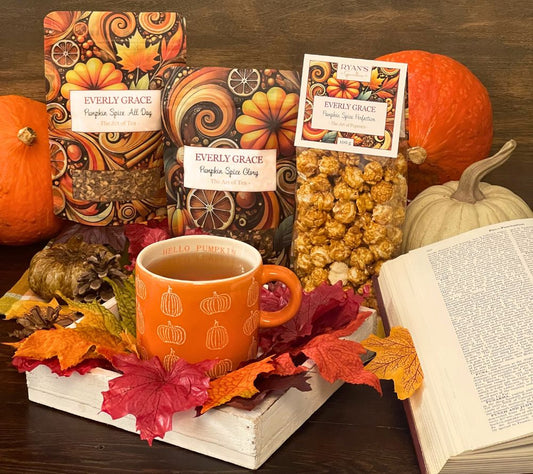 🍂Vollmundiger Schwarztee trifft auf würziges Pumpkin Spice: Zimt, Muskat & Nelken 🍂 Vegan, aromatisch & perfekt für cozy Momente 🍂 Jetzt bestellen!