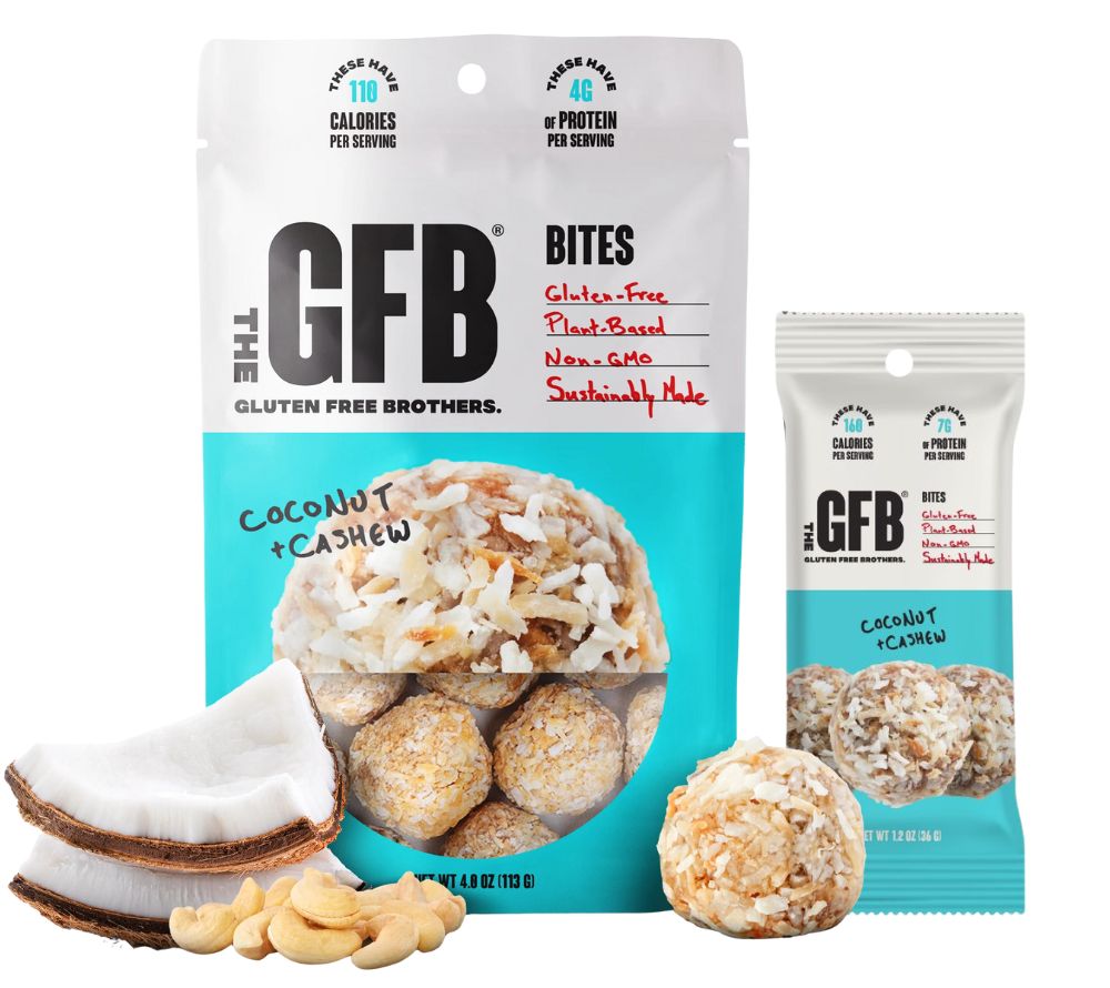 Coconut Cashew Bites – veganer Snack mit Kokos & Cashews. Glutenfrei, proteinreich & natürlich lecker. Jetzt online bestellen bei Madevegan.