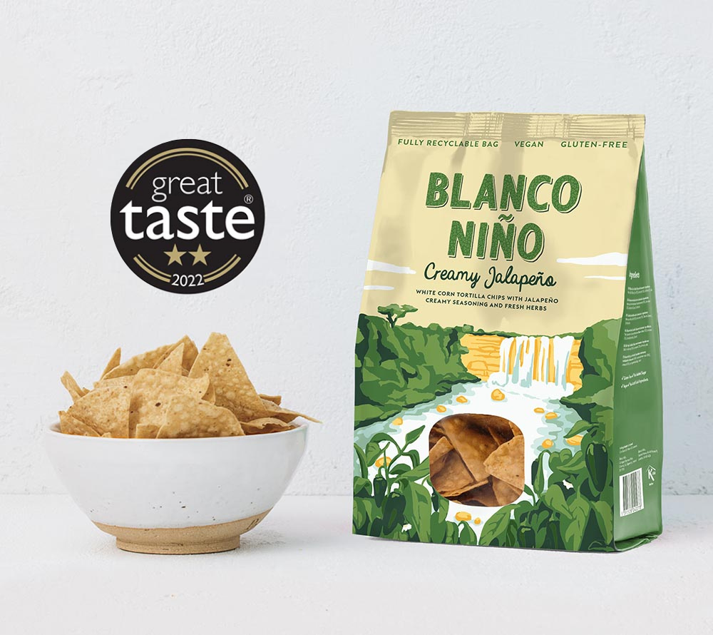 Tortilla Chips-Creamy Jalapeno von Blanco Niño