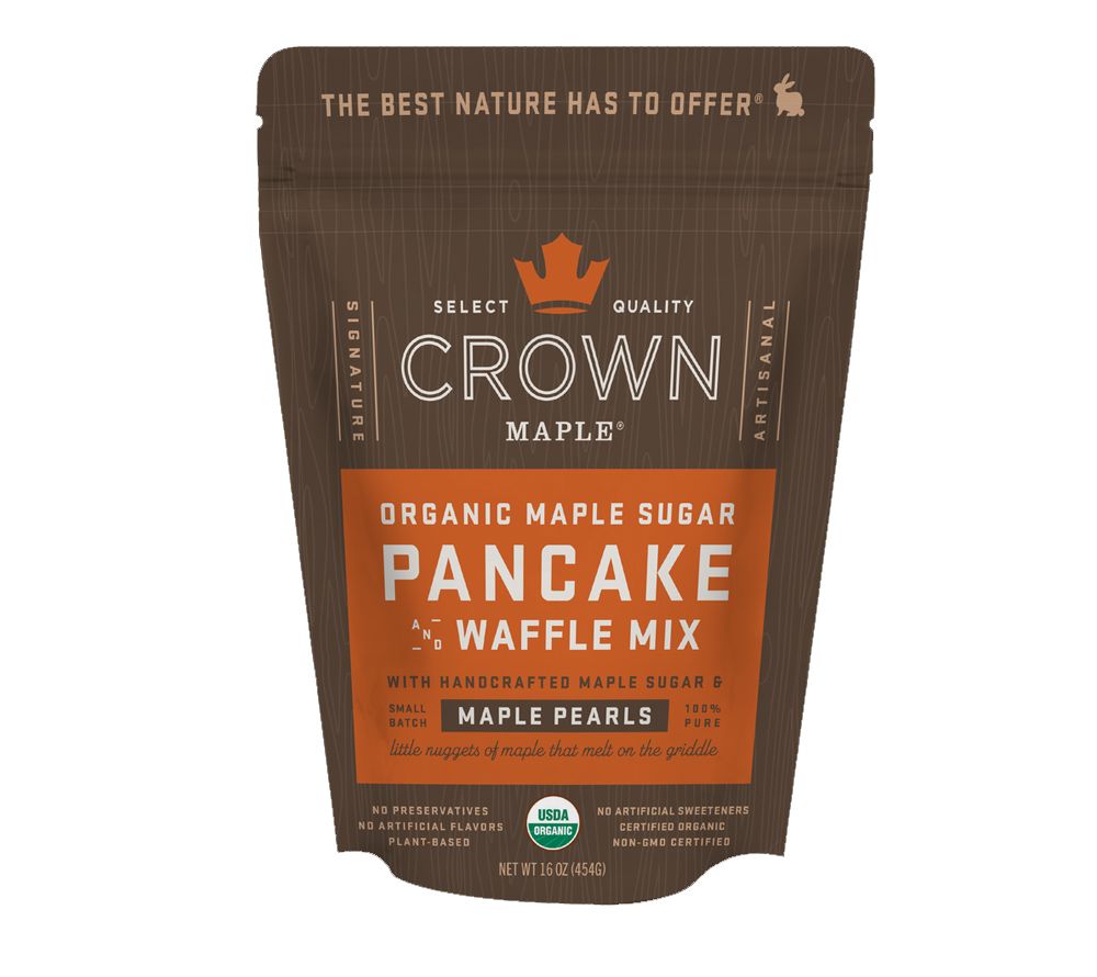 Organic Maple Sugar Pancake Mix von Crown Maple