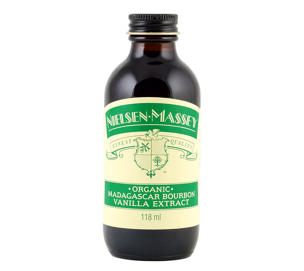 Organic Madagascar Bourbon Vanille-Extrakt von Nielsen-Massey kaufen | Extrakt aus Bio-zertifizierten Vanilleschoten | Ideal zum Backen