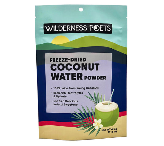 Kokoswasser-Pulver von Wilderness Poets