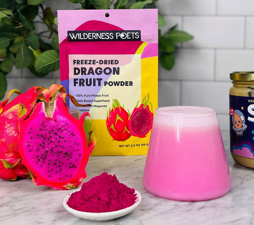 Drachenfrucht-Pulver von Wilderness Poets - Dragon Fruit