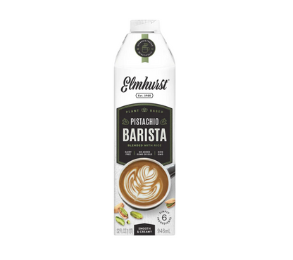 Barista Pistachio von Elmhurst | 100 % pflanzlich, vegan & laktosefrei | frei von Zusatzstoffen | EU-weiter Versand