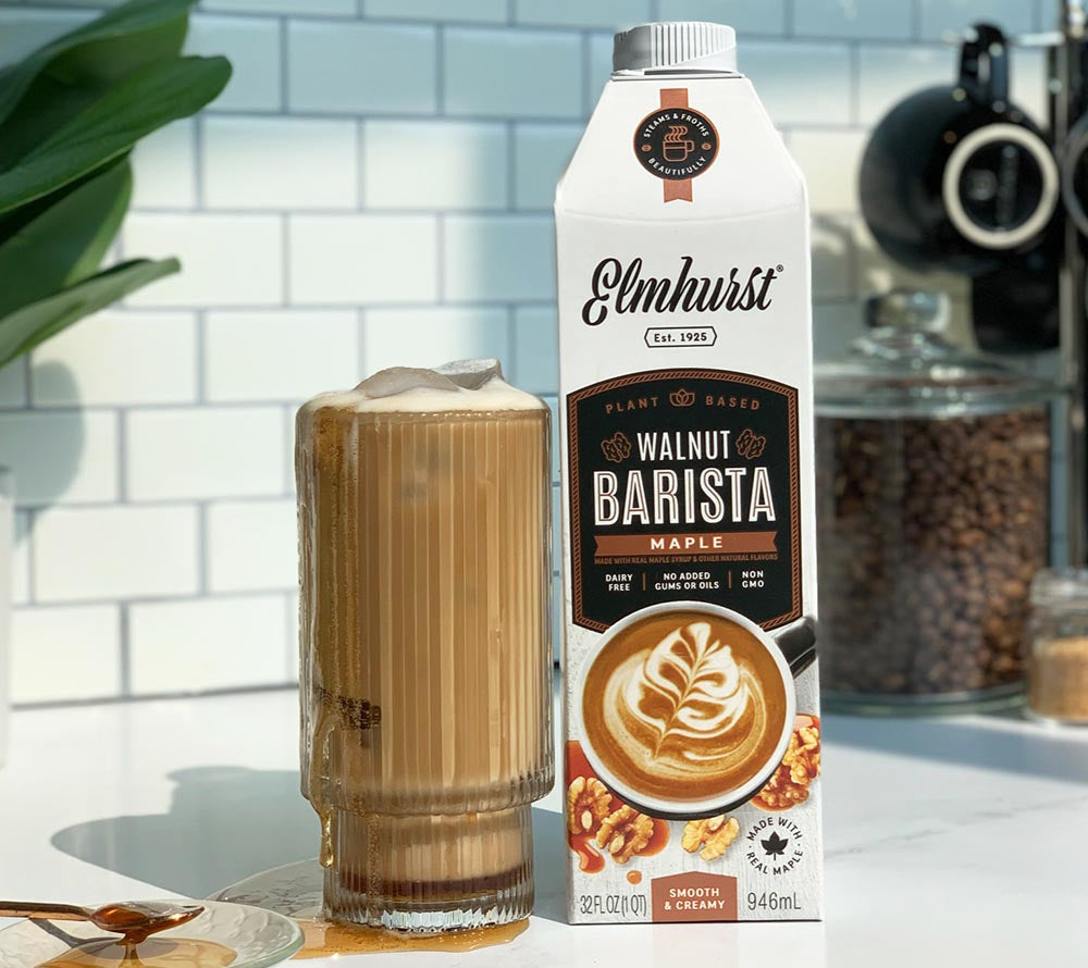 Maple Walnut Barista Edition von Elmhurst - Walnussdrink mit Ahornsirup (946 ml)