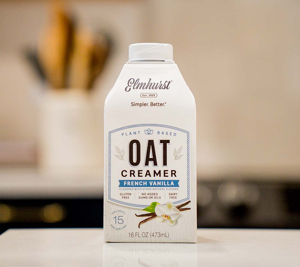 French Vanilla Oat Creamer von Elmhurst (473 ml)