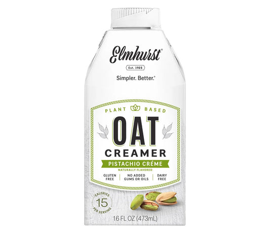 Pistachio Creme Oat Creamer von Elmhurst (473 ml)