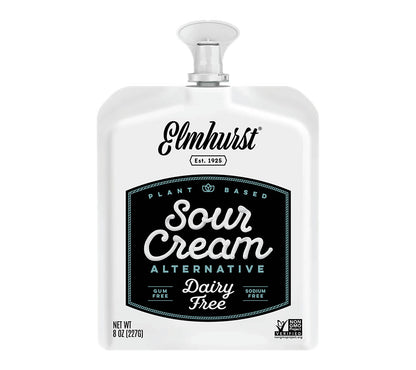 Dairy Free Sour Cream von Elmhurst | 🌱 Vegan & Clean | 🥣 Cremiger Genuss | 💚 Nachhaltig lecker | 📦 Umweltfreundlich verpackt | ❌ Kein Kompromiss im Geschmack