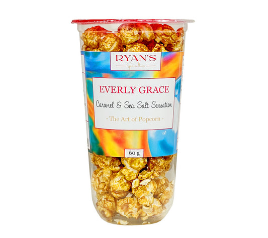 Everly Grace Popcorn Cup - Caramel & Sea Salt Sensation 60 g