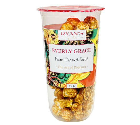 Everly Grace Popcorn Cup - Peanut Caramel Swirl 60 g