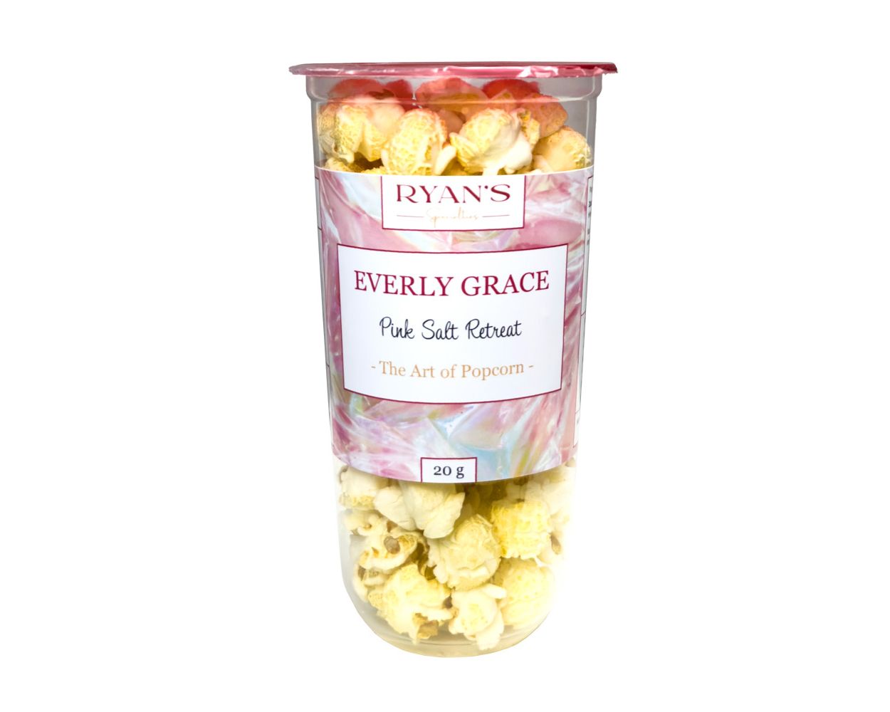 Everly Grace Popcorn Cup - Pink Salt Retreat 20 g