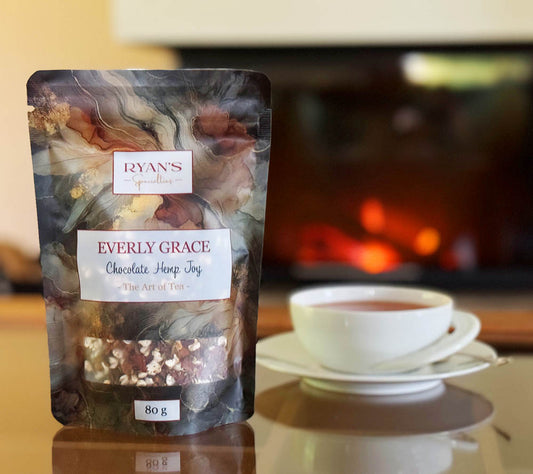 Chocolate Hemp Joy Tea von Everly Grace kaufen🌟Deine sinnliche Auszeit in einer Tasse🌟natürliche Zutaten🌟Schokolade, Hanf und Gewürze