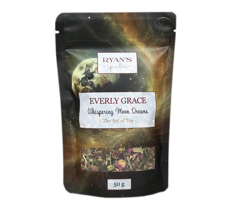 Whispering Moon Dreams Tea von Everly Grace kaufen | Dein Sleepy Tea Moment 🌙 Zeit für Entschleunigung 🫖 Pure Entspannung in Deiner Tasse | 100% Bio