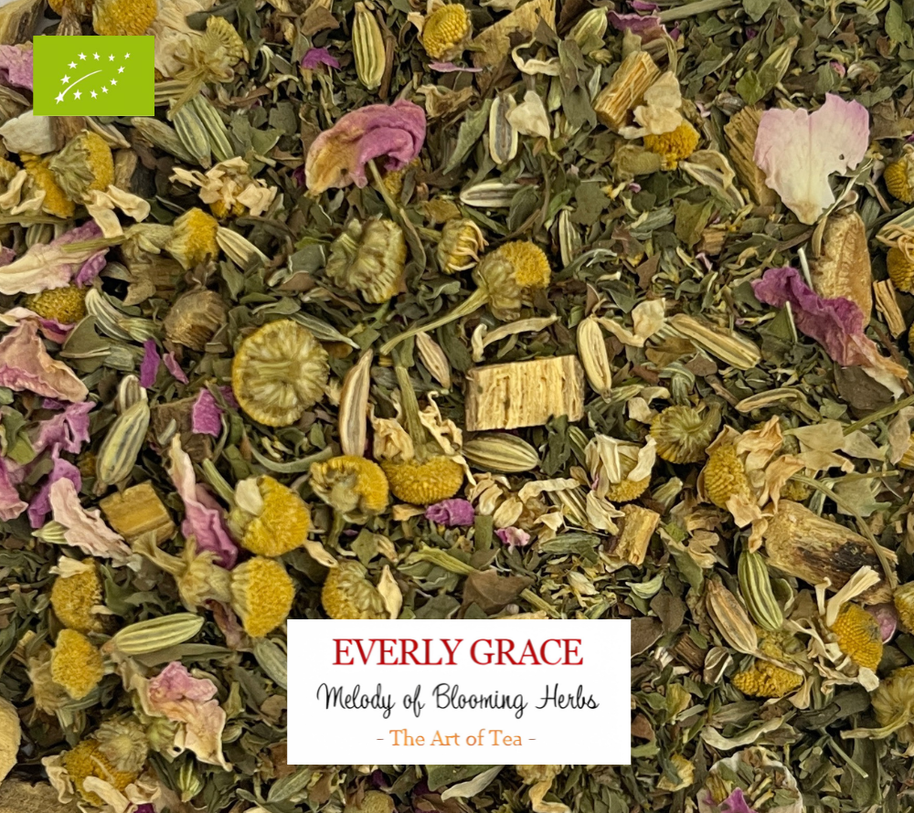 Melody of Blooming Herbs von Everly Grace kaufen | Dein Balance-Boost von Everly Grace 🌿 Deinen Daily Moment of Zen 🌿 Bio-Verdauungstee