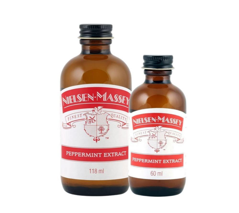 Peppermint-Extrakt von Nielsen Massey kaufen | vielseitiges Extrakt aus feinsten Minzblättern | ideal zum Backen, für Getränke und Desserts