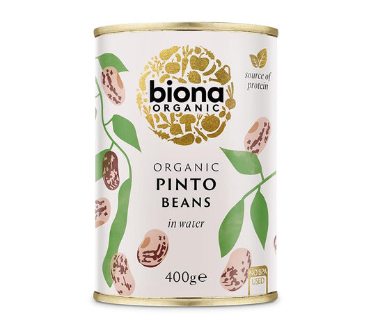Pinto Beans von Biona kaufen | Reich an Nährstoffen und vielseitig einsetzbare Wachtelbohnen | Perfekt für mexikanische Gerichte und Currys | EU-weiter Versand