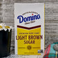 Light brown sugar from Domino