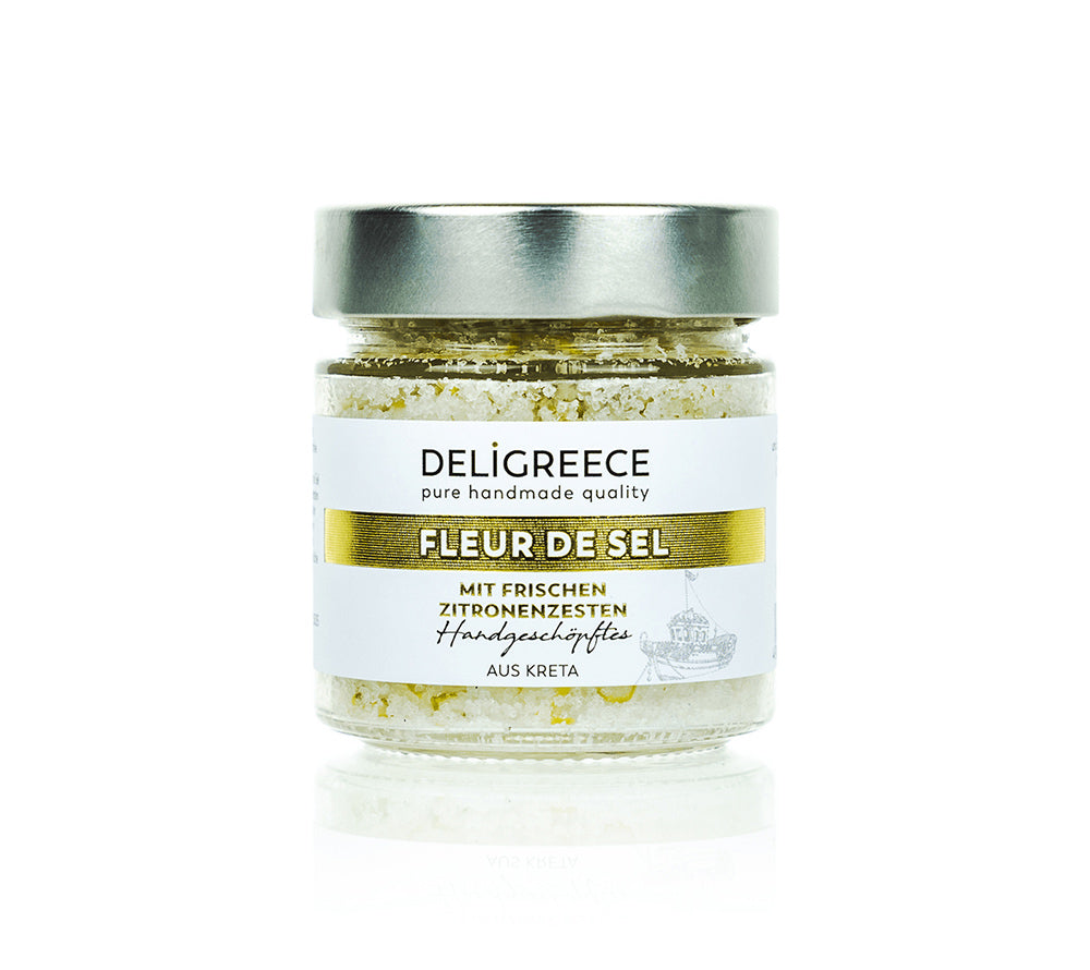 Fleur de Sel - Zitronensalz von Deligreece