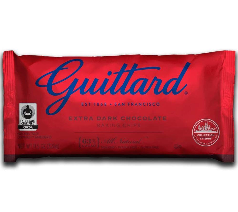 Vegane Chocolate Chips Extra Dark von Guittard