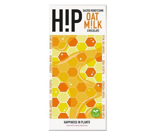 Vegane Schokolade Honeycomb von H!P Oat Milk Chocolate