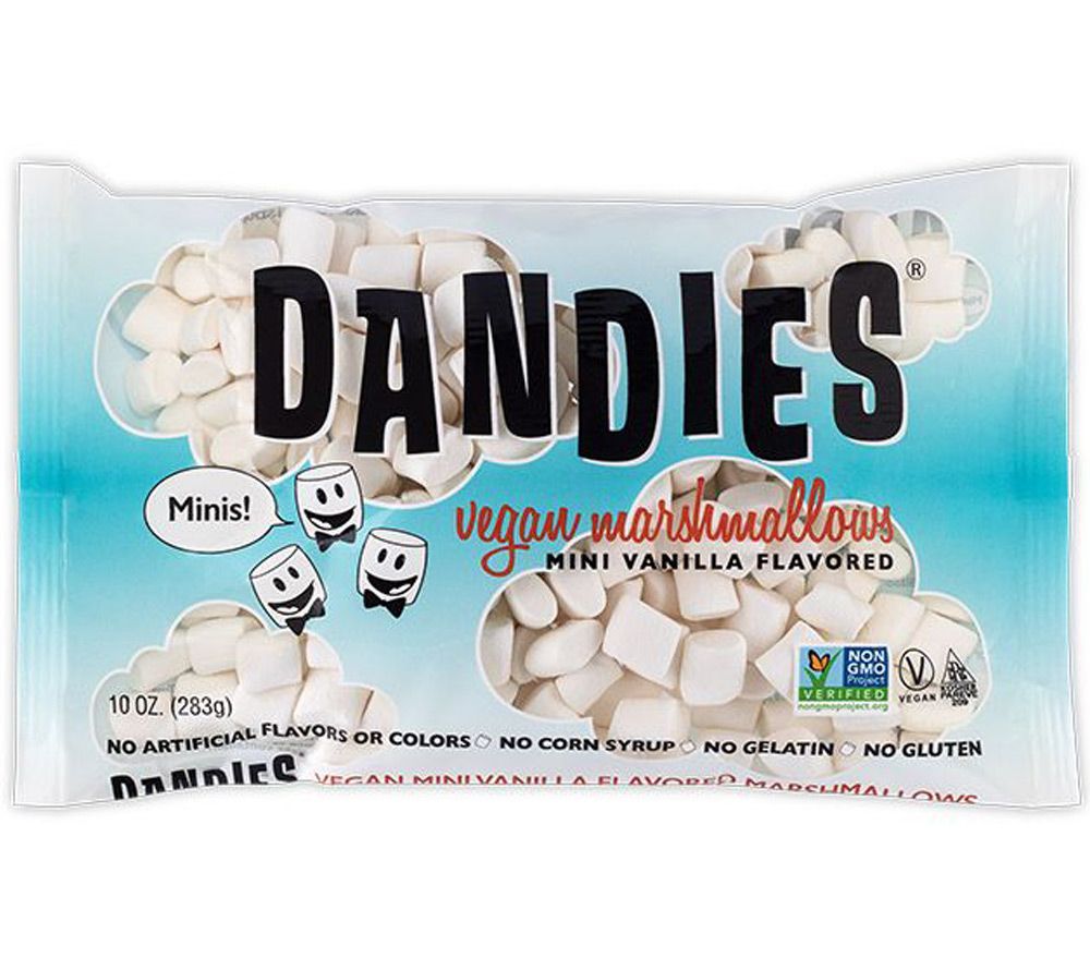 Vegane Marshmallows Mini von Dandies mit Vanillegeschmack