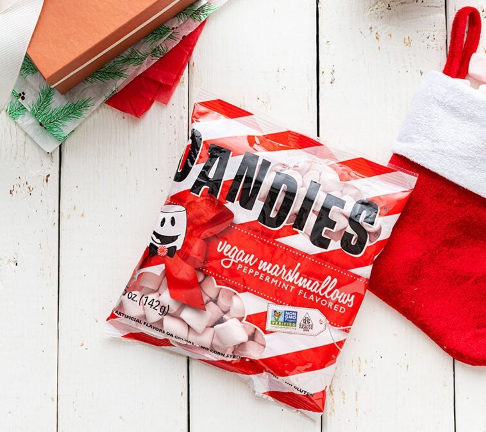 Vegane Pfefferminz Marshmallows von Dandies